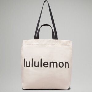 Lululemon Double-Handle Canvas Tote